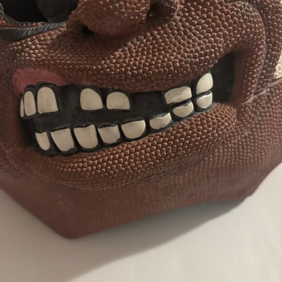 Vtg Madballs Easter Unlmtd Halloween Mask Football Full Head Rubber Latex Mask - Picture 3 of 11